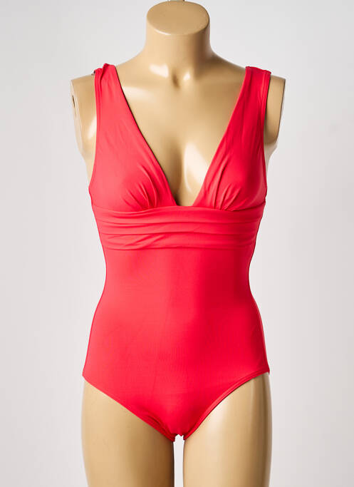 Maillot de bain 1 pièce rouge IODUS femme