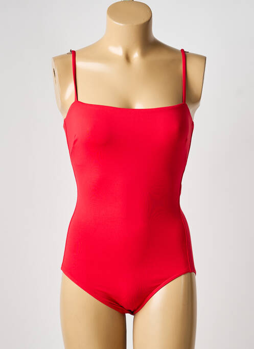 Maillot de bain 1 pièce rouge IODUS femme