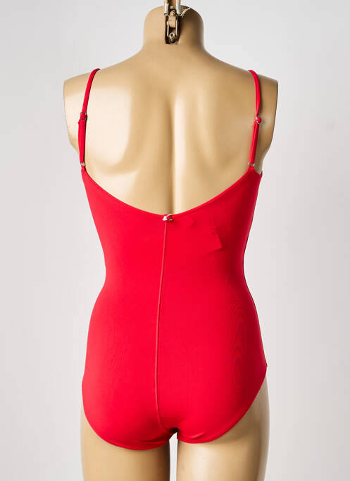 Maillot de bain 1 pièce rouge IODUS femme