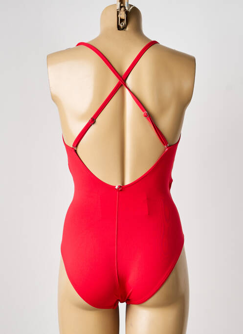 Maillot de bain 1 pièce rouge IODUS femme