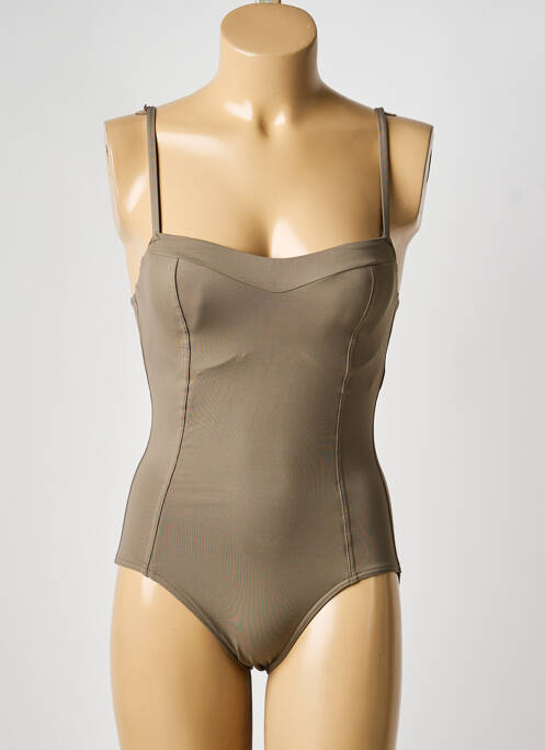 Maillot de bain 1 pièce vert IODUS femme