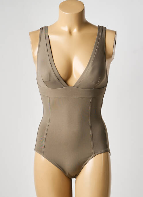 Maillot de bain 1 pièce vert IODUS femme