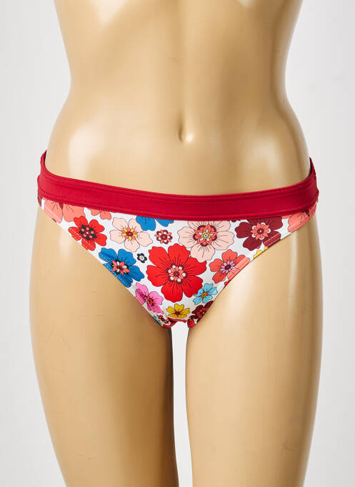 Bas de maillot de bain rouge BIKINI BAR femme