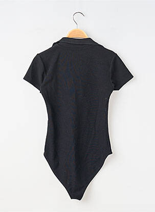 Body stretch manches courtes noir ZARA femme