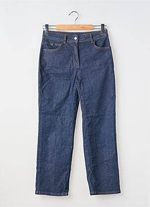 Jeans coupe droite taille haute taille haute bleu CAROLL femme