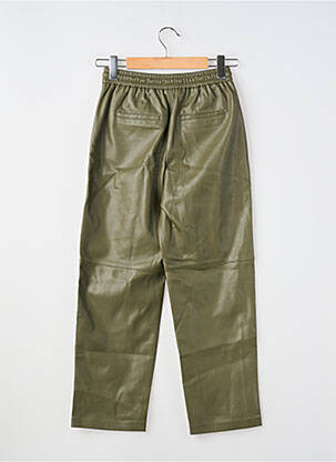 Pantalon chino taille normale taille normale vert MANGO femme