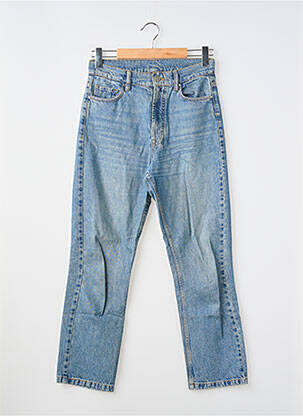 Jeans coupe droite stretch taille normale bleu MASSIMO DUTTI femme