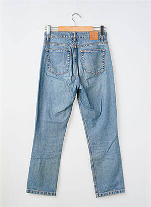 Jeans coupe droite stretch taille normale bleu MASSIMO DUTTI femme