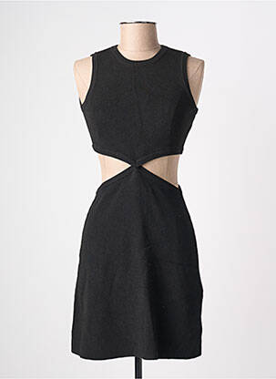 Robe courte sans manche sans manche noir MAJE femme