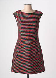 Robe courte sans manche sans manche rouge PRADA femme