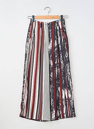 Pantalon large rouge SISLEY femme