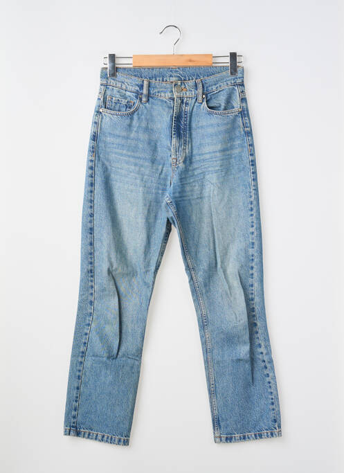 Jeans coupe droite bleu MASSIMO DUTTI femme