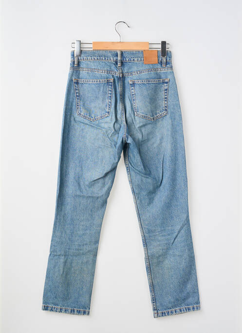 Jeans coupe droite bleu MASSIMO DUTTI femme