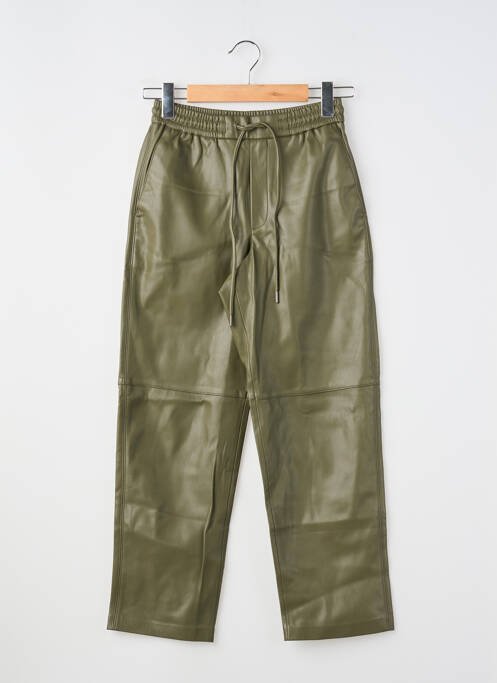 Pantalon chino vert MANGO femme