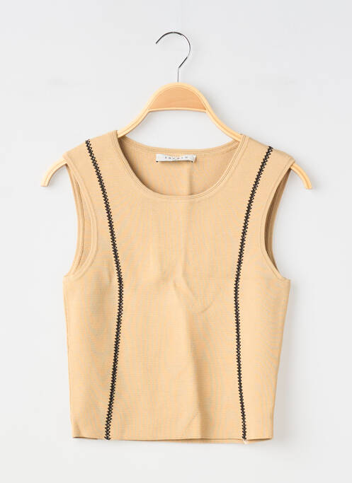 Top beige SANDRO femme