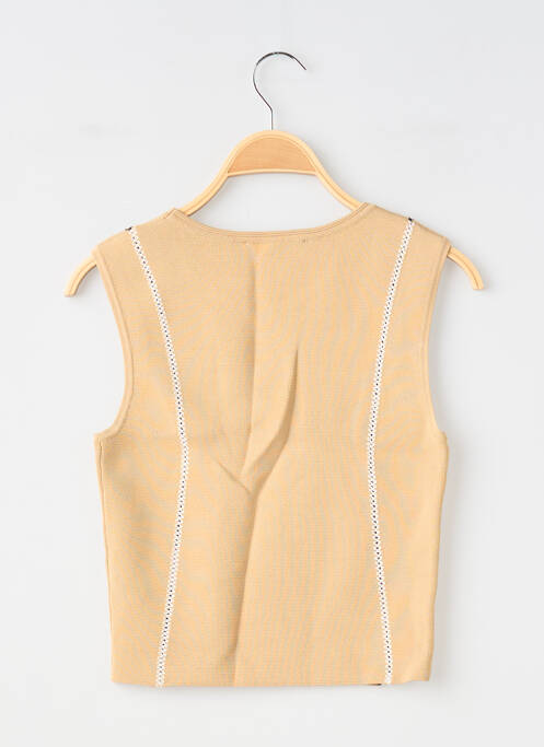 Top beige SANDRO femme