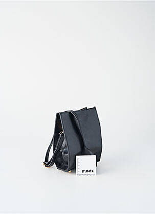 Sac bandoulière amovible forme rectangulaire noir PIOMBO femme