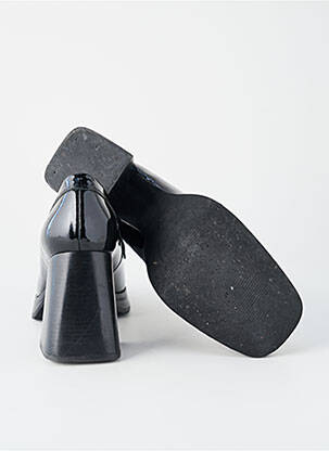 Mocassins carré talon de 7 à 9cm noir ALOHAS femme