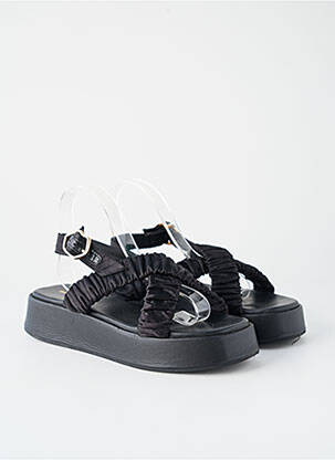 Sandales/nu pieds fermeture boucle(s) talon de 4 à 6cm noir BONS BAISERS femme