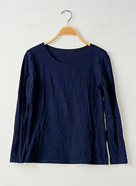 T-shirt manches longues manches longues bleu SANS MARQUE femme