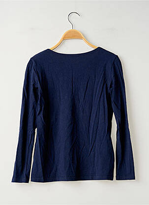 T-shirt manches longues manches longues bleu SANS MARQUE femme
