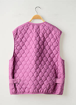Doudoune poches sans capuche violet AMERICAN VINTAGE femme