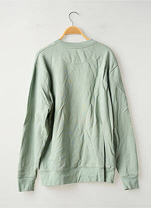 Sweat-shirt broderie manches longues vert STANLEY & STELLA femme