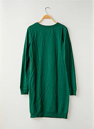 Robe mi-longue manches longues manches longues vert SANS MARQUE femme
