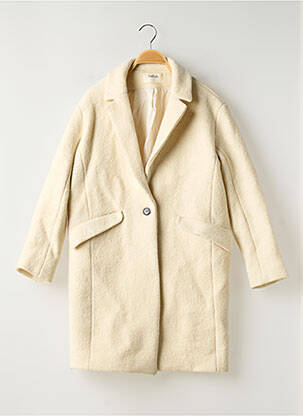 Manteau long coupe droite beige BA&SH femme