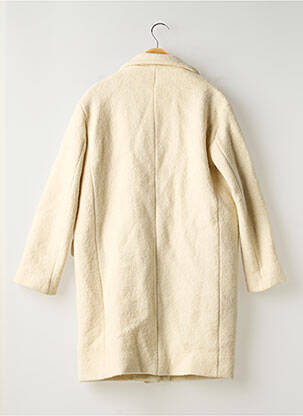 Manteau long coupe droite beige BA&SH femme