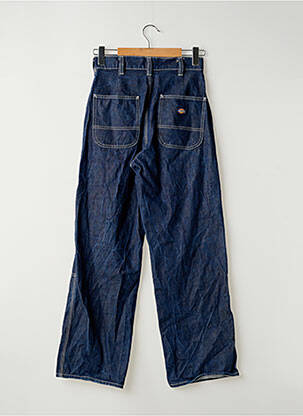 Jeans coupe droite taille haute taille haute bleu DICKIES femme