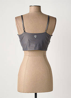 Soutien-gorge bretelle multi position haut soutien-gorge avec mousse de rembourrage amovible gris OCEANS APART femme