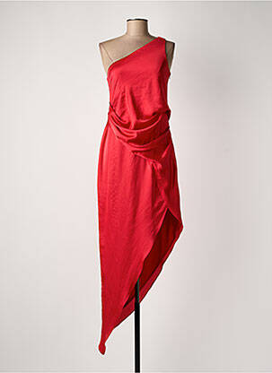 Robe longue sans manche sans manche rouge ASOS femme
