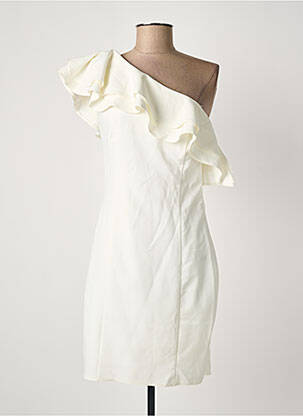 Robe courte beige TRENDYOL femme