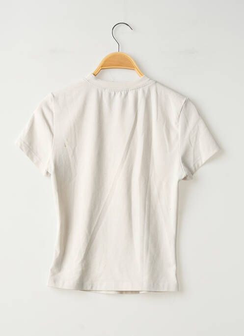 T-shirt stretch manches courtes gris CIDER femme