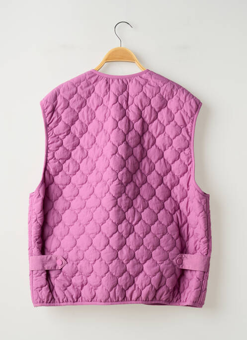 Doudoune poches sans capuche violet AMERICAN VINTAGE femme