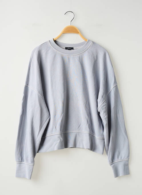 Sweat-shirt coupe over-size manches longues gris RAILS femme