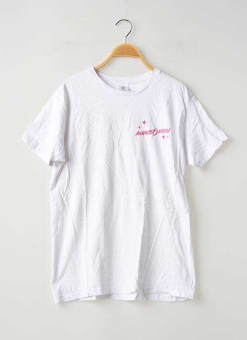 T-shirt coupe droite manches courtes blanc B&C femme