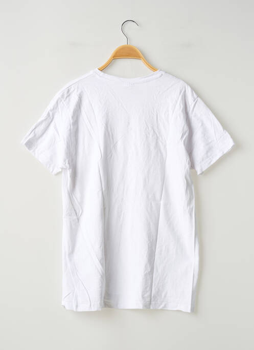 T-shirt coupe droite manches courtes blanc B&C femme