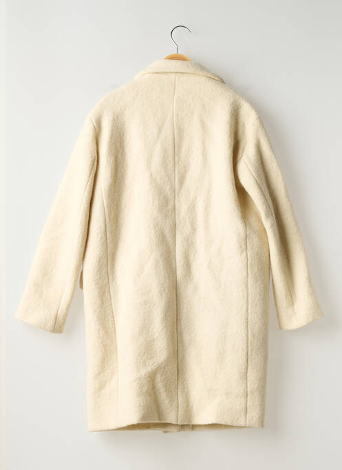 Manteau long coupe droite beige BA&SH femme