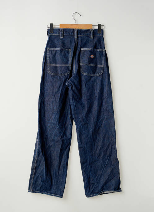 Jeans coupe droite taille haute taille haute bleu DICKIES femme