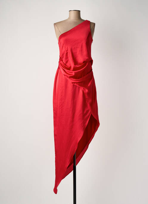 Robe longue sans manche sans manche rouge ASOS femme