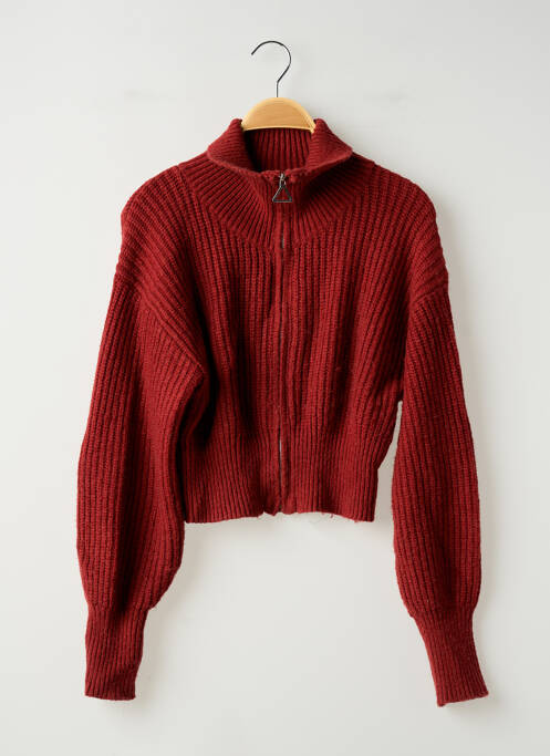 Gilet manches longues orange CIDER femme