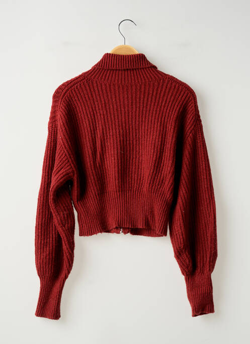 Gilet manches longues orange CIDER femme