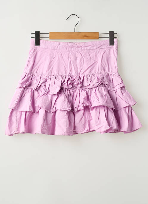 Jupe courte rose LILI SIDONIO femme