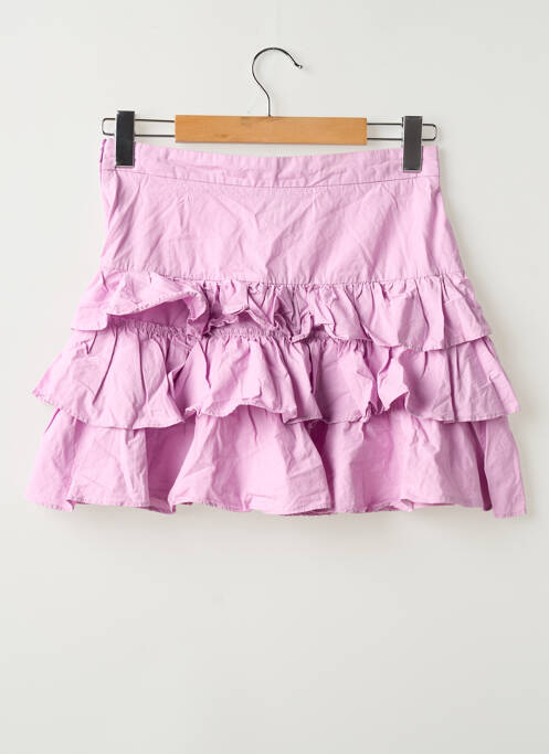 Jupe courte rose LILI SIDONIO femme