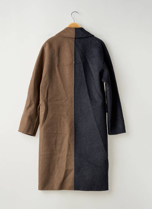 Manteau long noir RAILS femme