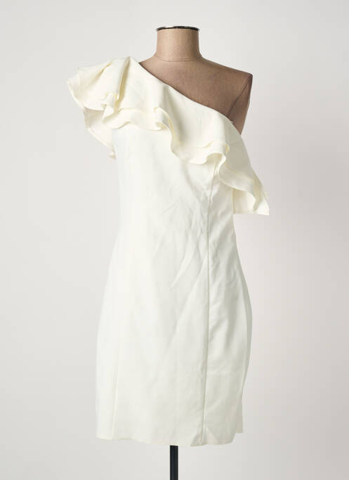 Robe courte beige TRENDYOL femme