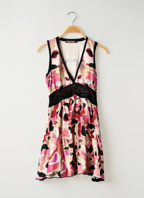 Robe courte rose ROBERTO CAVALLI femme