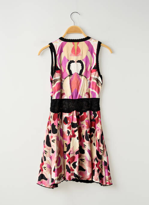 Robe courte rose ROBERTO CAVALLI femme